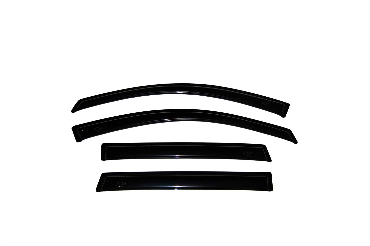 Volkswagen Golf GL / GLS / TDI / Wolfsburg99-2004 Röktonade Vindavvisare (Set med 4st) (Utvändig montering) AVS