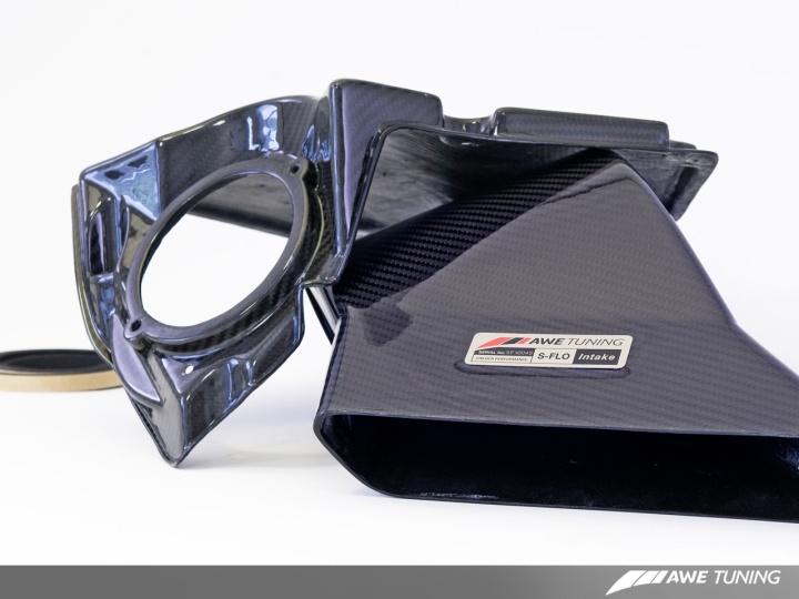 awe2660-11012 Audi S-FLO Kolfiber Luftfilterbox AWE Tuning