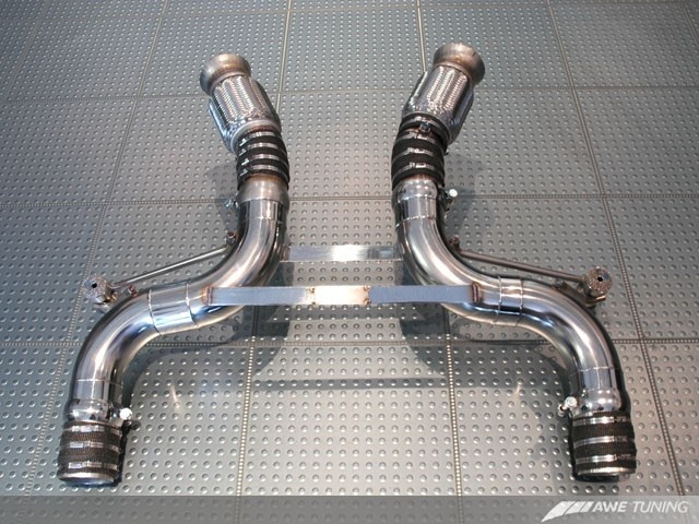 awe3010-11034 Porsche Carrera GT Performance Straight Pipe Kit AWE Tuning