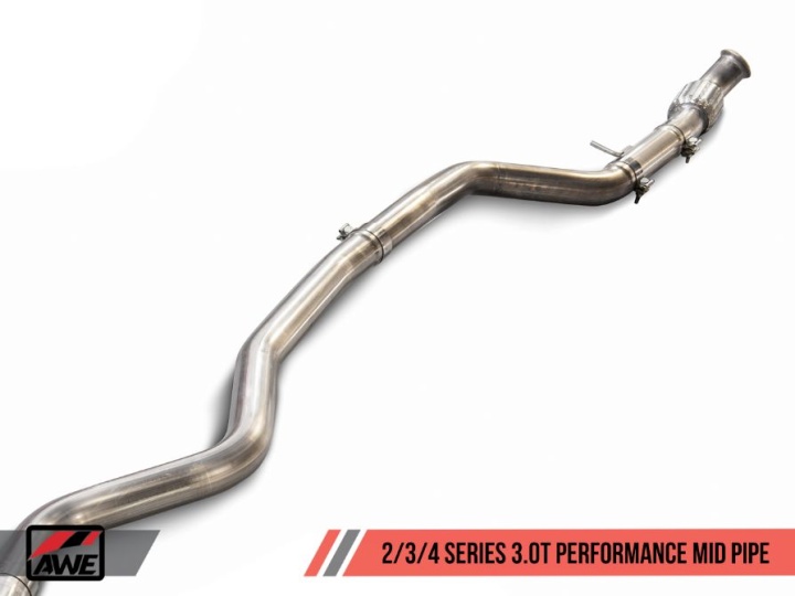 awe3015-11024 BMW F3X 335i/435i Performance Midpipe AWE Tuning