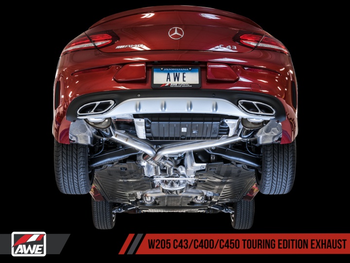 awe3015-31012 C43 / C400 / C450 AMG Catback Touring / Track Edition AWE Tuning (Touring Edition)