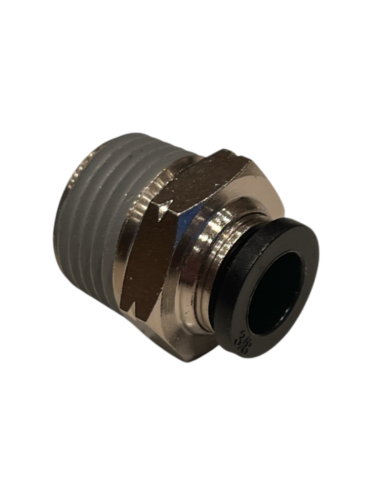 Rak Hane 1/2'' MNPT x 3/8'' PTC Luftkoppling Airworx i gruppen Universala produkter / Chassi / Luftfjädring / Lösa delar för luftfjädring / Adaptrar & Kopplingar för luftfjädring hos DDESIGN Scandinavia AB (awx32102)