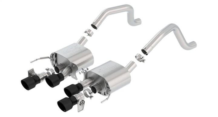 bor11903CB 2015-2019 Chevrolet Corvette ZO6 / Grand Sport C7 Axle-Back Avgassystem ATAK Borla