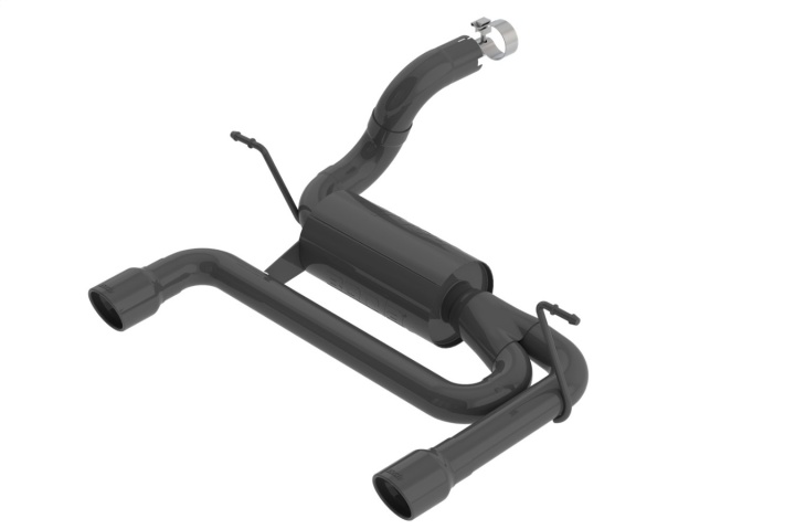 bor11957CB 2018-2021 Jeep Wrangler JL / JLU Axle-Back Avgassystem ATAK Borla