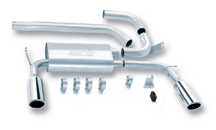 bor140028 1998-2002 Chevrolet Camaro SS / Camaro Z/28 / Pontiac Trans-Am / Firebird / Formula Firebird Cat-Back Avgassystem S-Type Borla