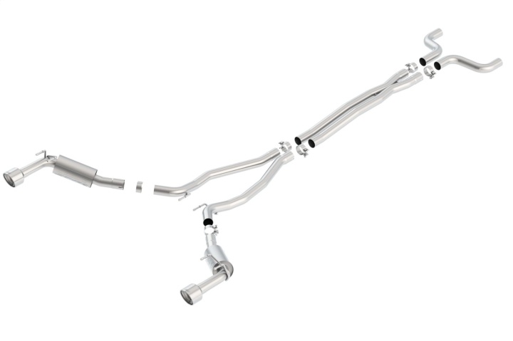 bor140530 2014-2015 Chevrolet Camaro SS Cat-Back Avgassystem S-Type Borla