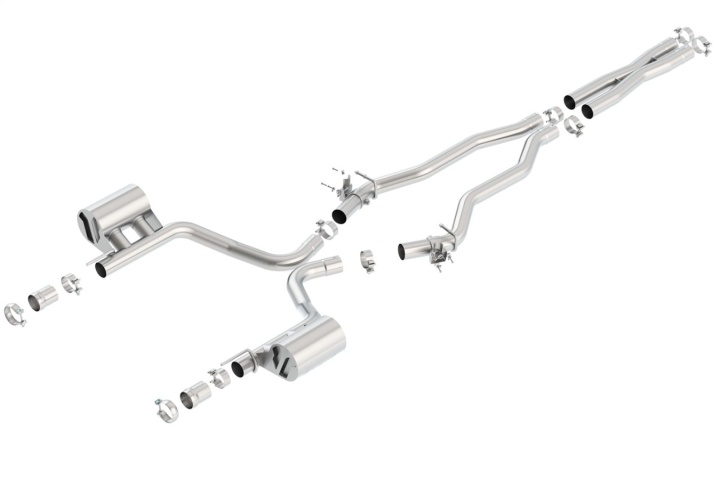 bor140641 2015-2021 Dodge Challenger SRT 392 / Scat Pack Cat-Back Avgassystem ATAK Borla