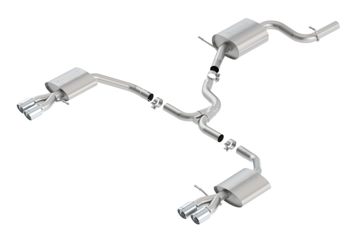 bor140705 Passat 2016-2018 Cat-Back Avgassystem S-Type Borla