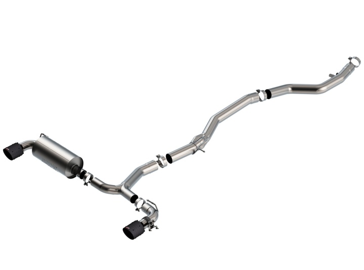 bor140826CFBA 2020 Toyota GR Supra Cat-Back Avgassystem ATAK Borla