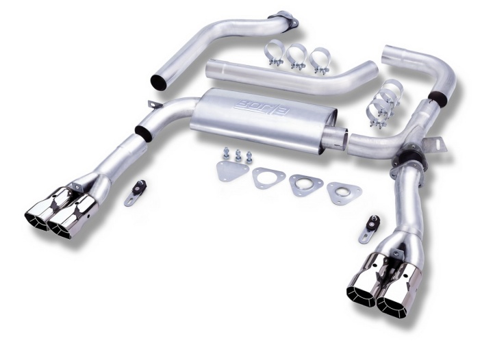 bor14555 Camaro SS / Camaro Z/28 / Trans-Am / Firebird / Formula Firebird 1995-1997 Cat-Back Avgassystem Borla