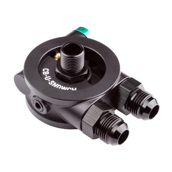 Universal Thermostatic Oil Sandwich Plate Chase Bays 3/4-16 i gruppen Välj bilmodell hos DDESIGN Scandinavia AB (chbCB-U-34SNDWCH)