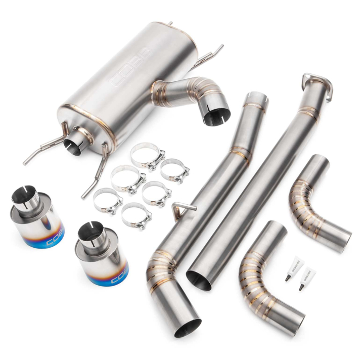 SUBARU BRZ 2012+ / Toyota GT86 GR86 2017+ Titanium Catback Avgassystem COBB Tuning i gruppen Välj bilmodell / Toyota / GT86 12-21 / Tuning / Avgassystem hos DDESIGN Scandinavia AB (cobb5Z1160)