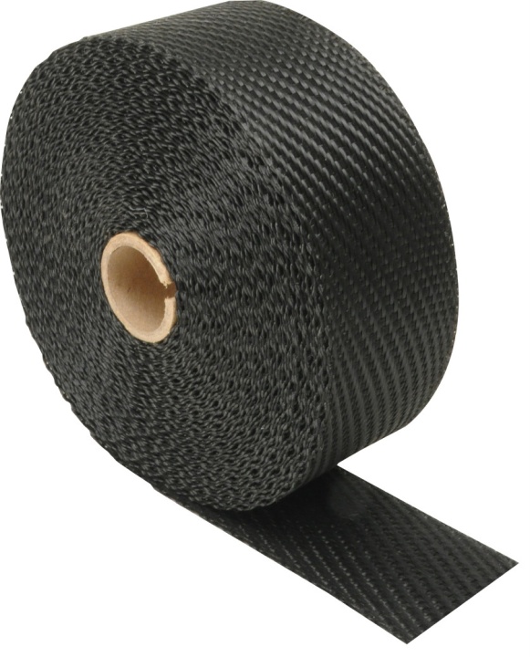 dei010003 50mm x 15m Titanium Svart Avgasbandage DEI