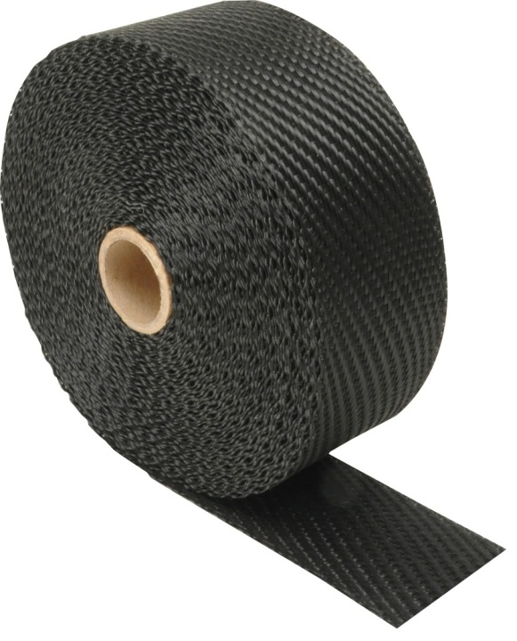 dei010005 50mm x 4.5m Titanium Svart Avgasbandage DEI