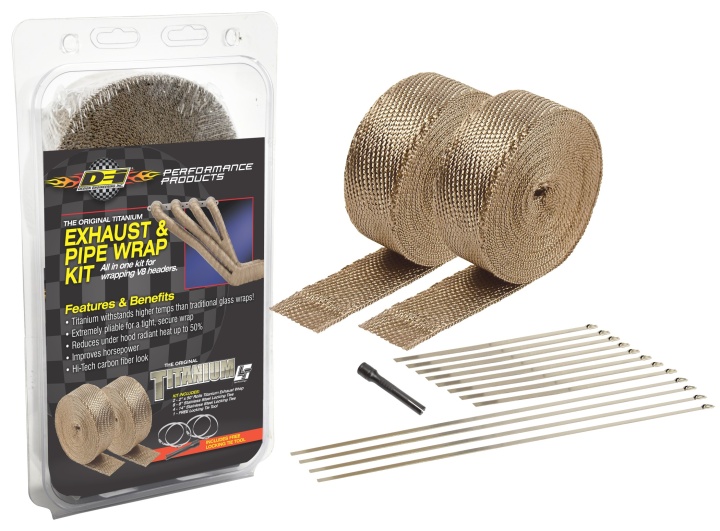 dei010095 Titanium Avgasbandage-kit DEI