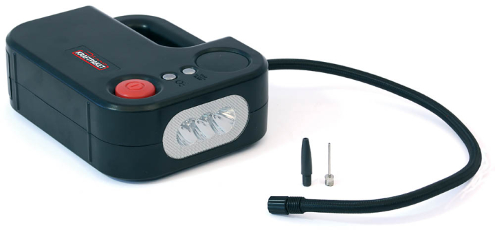 Portabel Luftkompressor 12v 120w Dino Kraftpaket i gruppen Universala produkter / Motorsportprodukter / Verktyg & Tillbehör / Verktyg & Garagetillbehör hos DDESIGN Scandinavia AB (dk-119000770641)