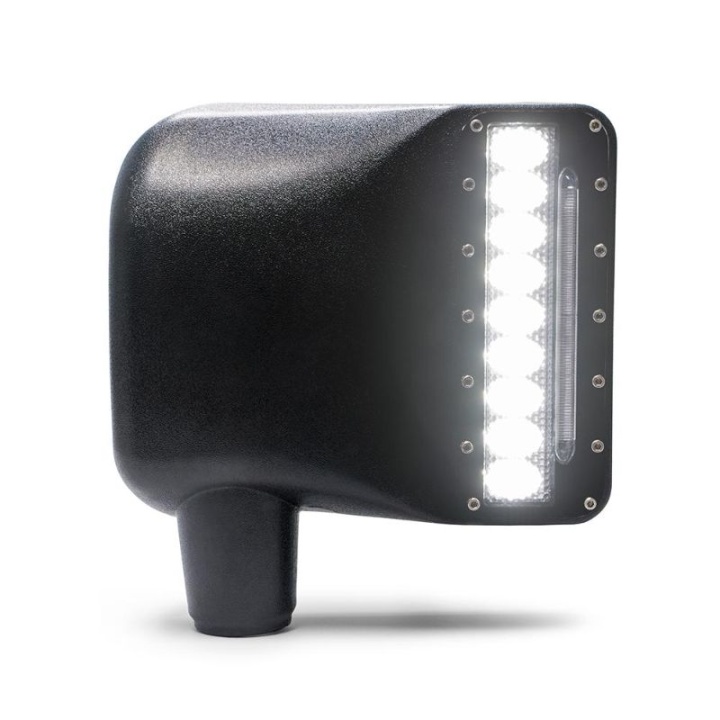 dveBCME27W3W 07-18 Jeep Wrangler JK LED Spegelkåpor Med Blinkers DV8 Offroad