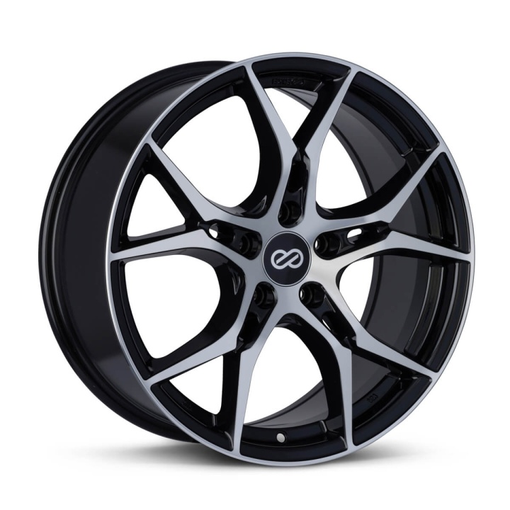 enk517-775-6545BKM Enkei, VULCAN, 17x7.5, 45, 5x114.3, 72,6, Black Machined