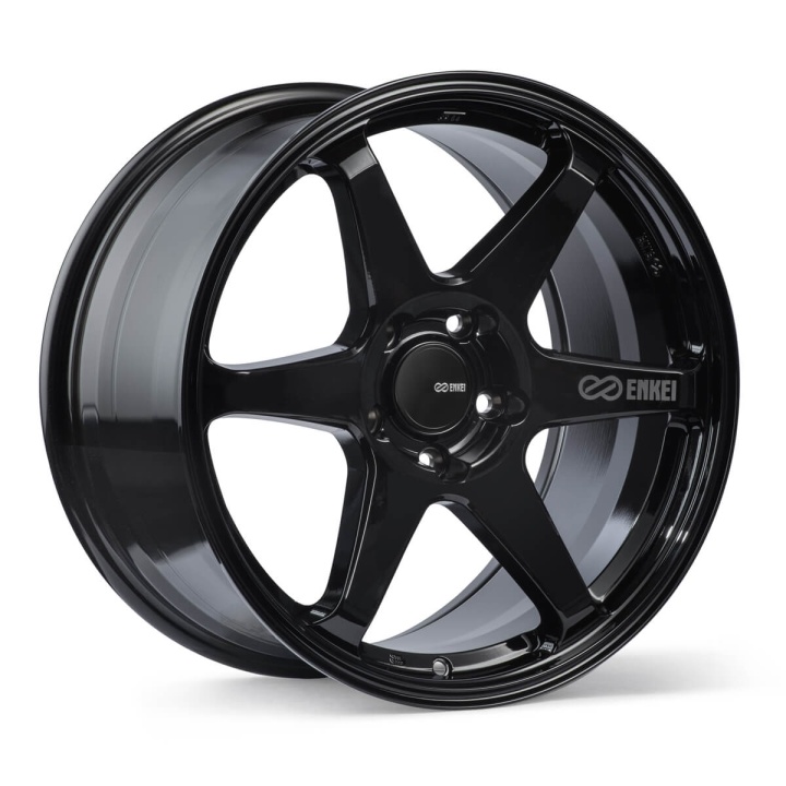 enk539-780-6540BK Enkei, T6R, 17x8, 40, 5x114.3, 72,6, Blanksvart