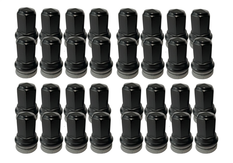 M14 X 1.5 Svarta Hjulmutter (32st) Ford Racing
