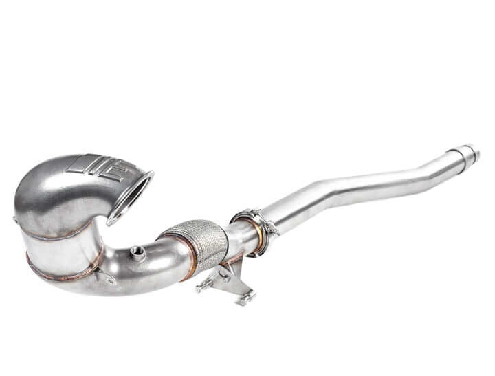 igeIEEXCI1 Audi Volkswagen 2.0T MQB AWD Gjuten Downpipe (MK7 MK7.5 Golf R, 8V/8S A3, S3, TT & TTS) Integrated Engineering