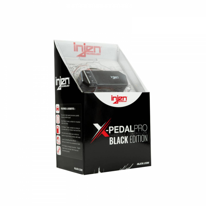 PT0013B X-Pedal PRO Black Edition Throttle Controller Injen Technology i gruppen Välj bilmodell / Ford / Focus ST MK3 11-19 / Tuning / Motordelar hos DDESIGN Scandinavia AB (injPT0013B)