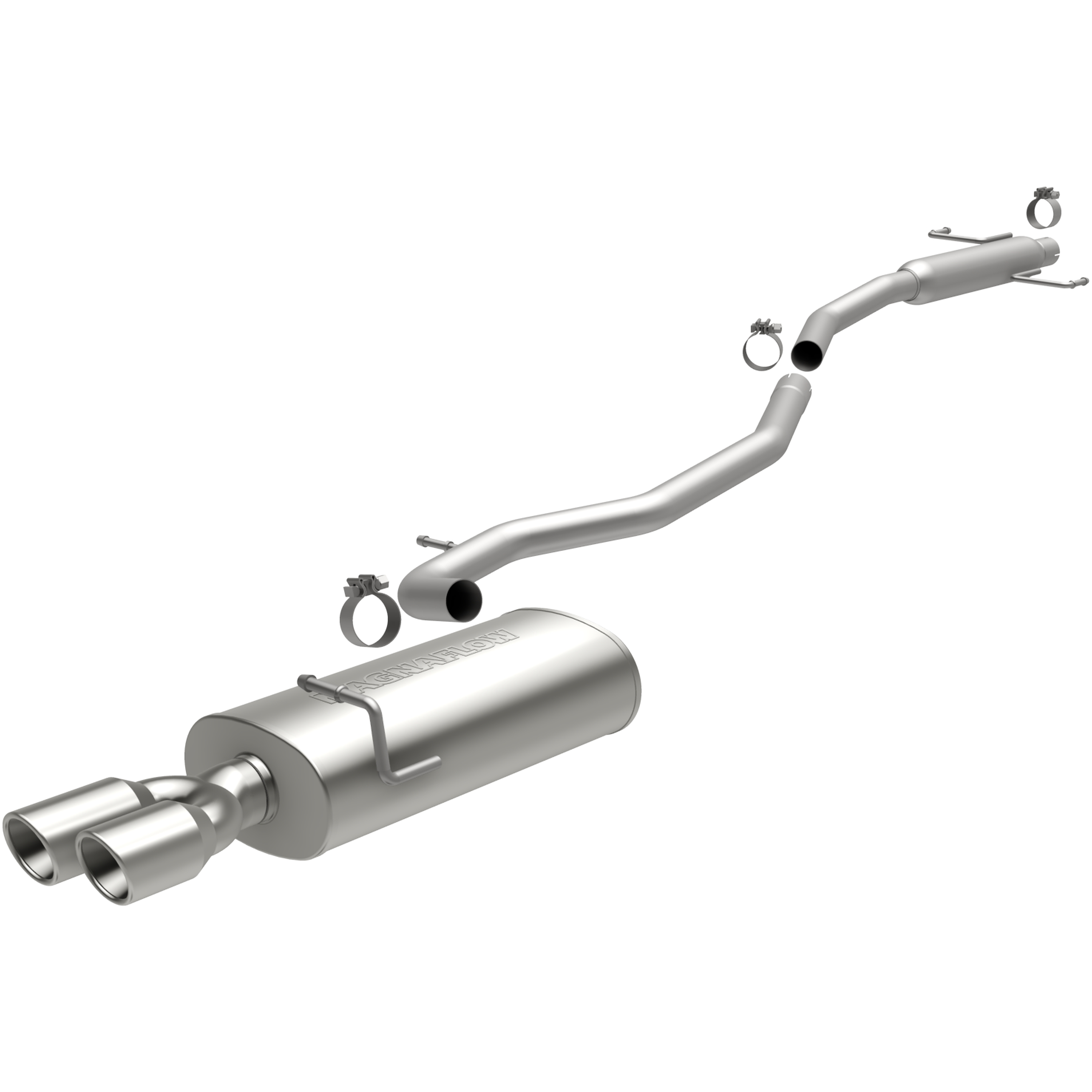 2010-2012 Ford Fusion Street Series Catback Sportavgassystem Magnaflow