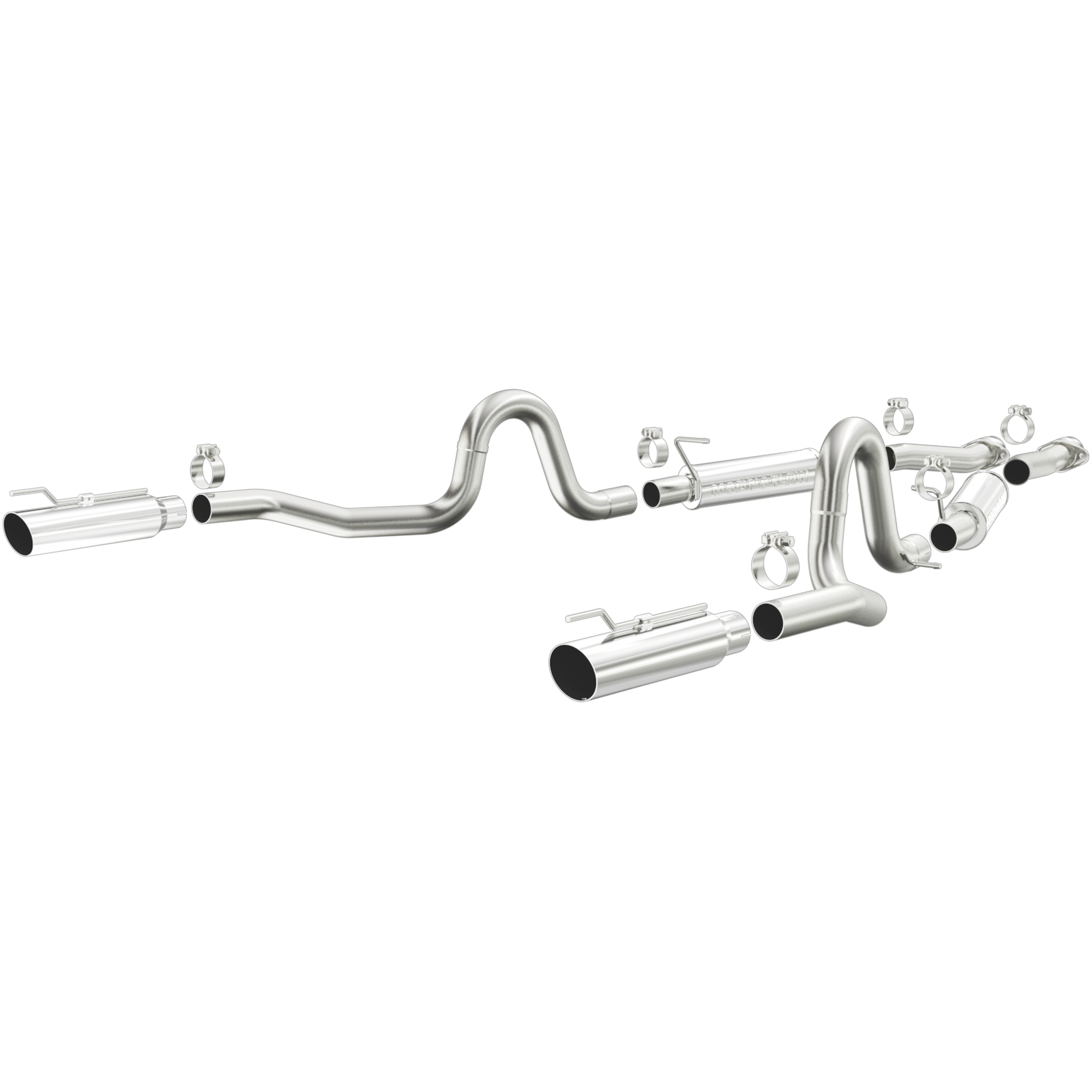 1994-1998 Ford Mustang Competition Series Catback Sportavgassystem Magnaflow