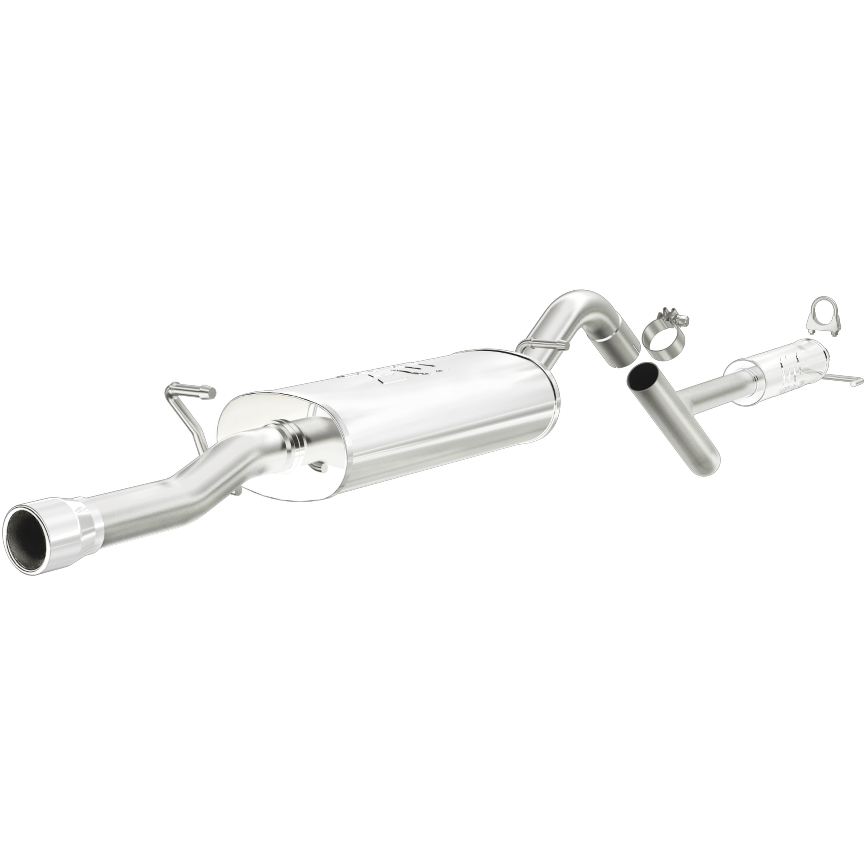 2003-2006 Toyota Corolla Street Series Catback Sportavgassystem Magnaf
