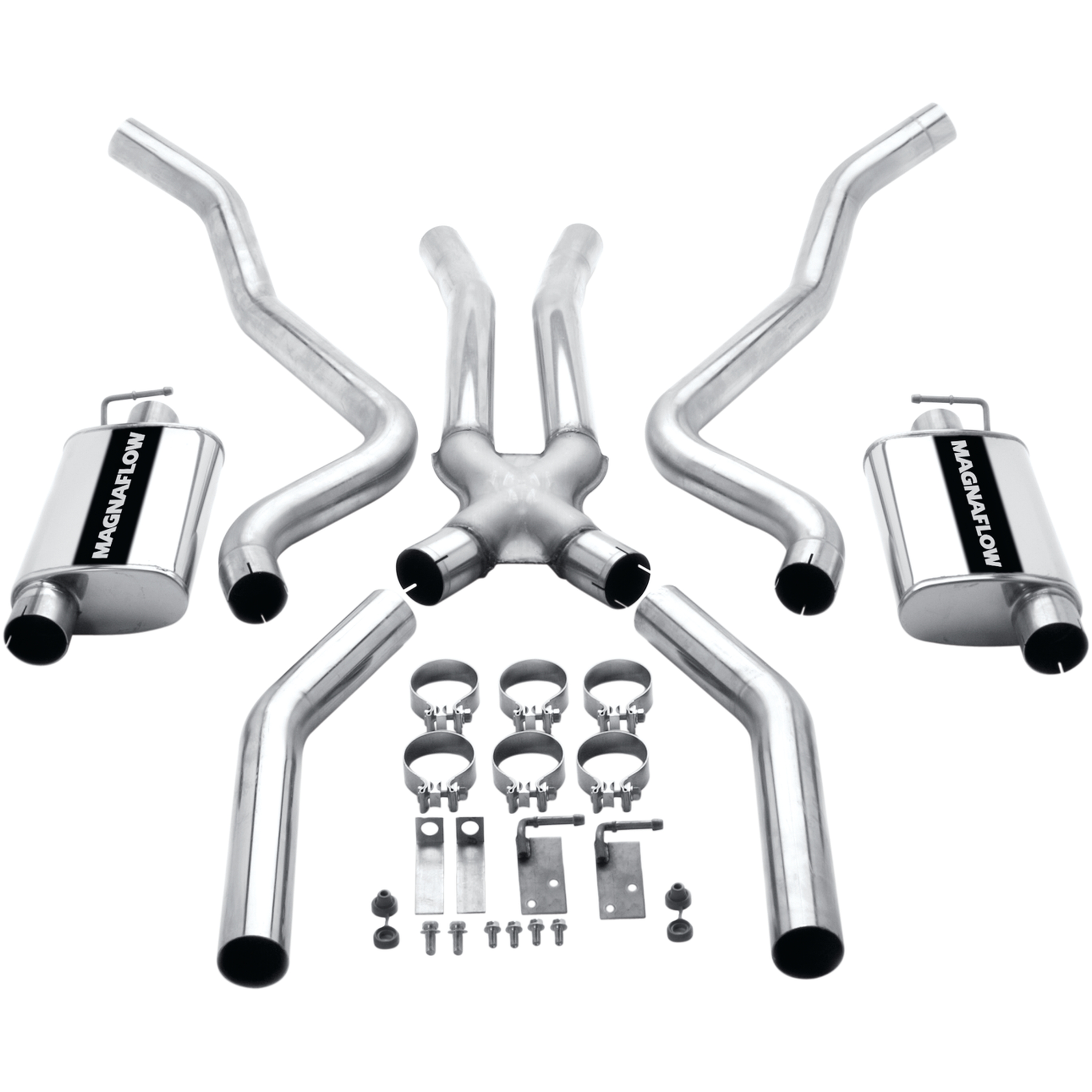 Street Series Crossmember-Back Performance Exhaust System 15852 Magnaflow