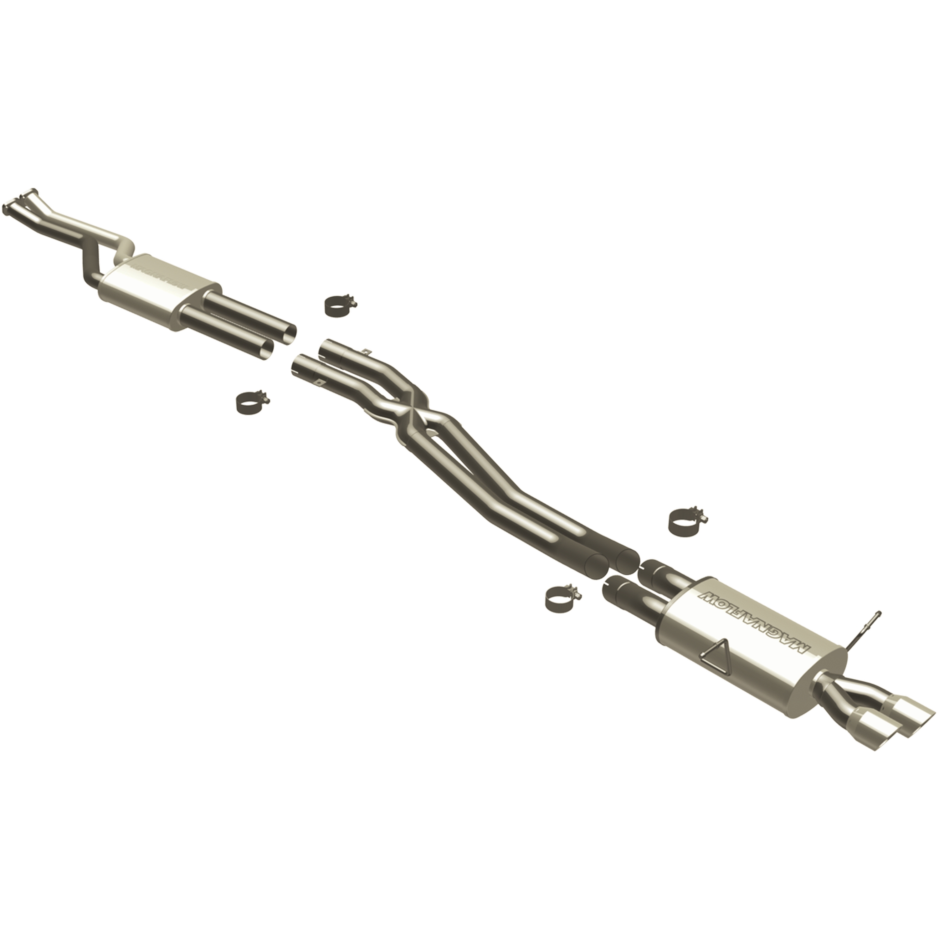 Touring Series Catback Sportavgassystem 16532 Magnaflow