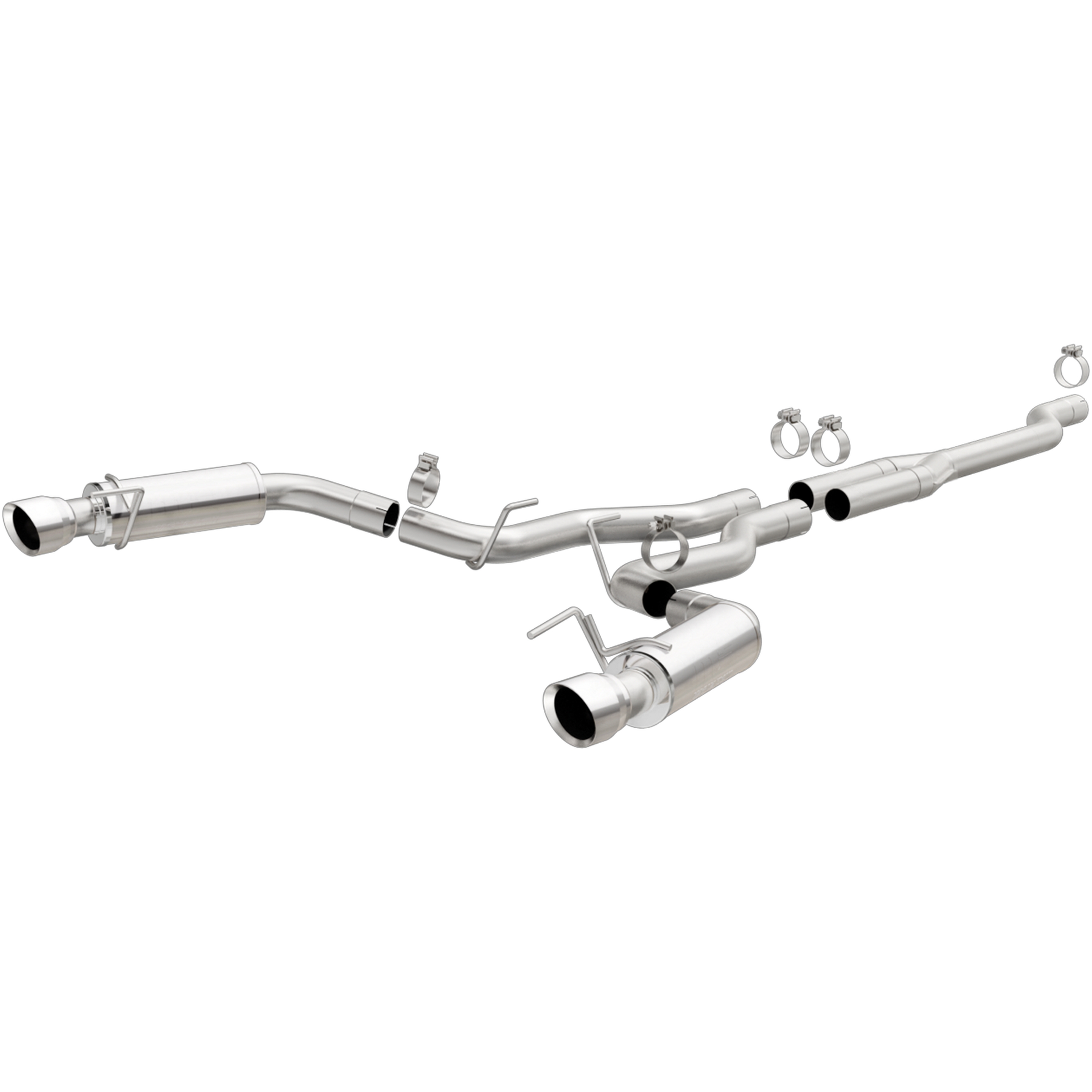 2015-2023 Ford Mustang Competition Series Catback Sportavgassystem Magnaflow