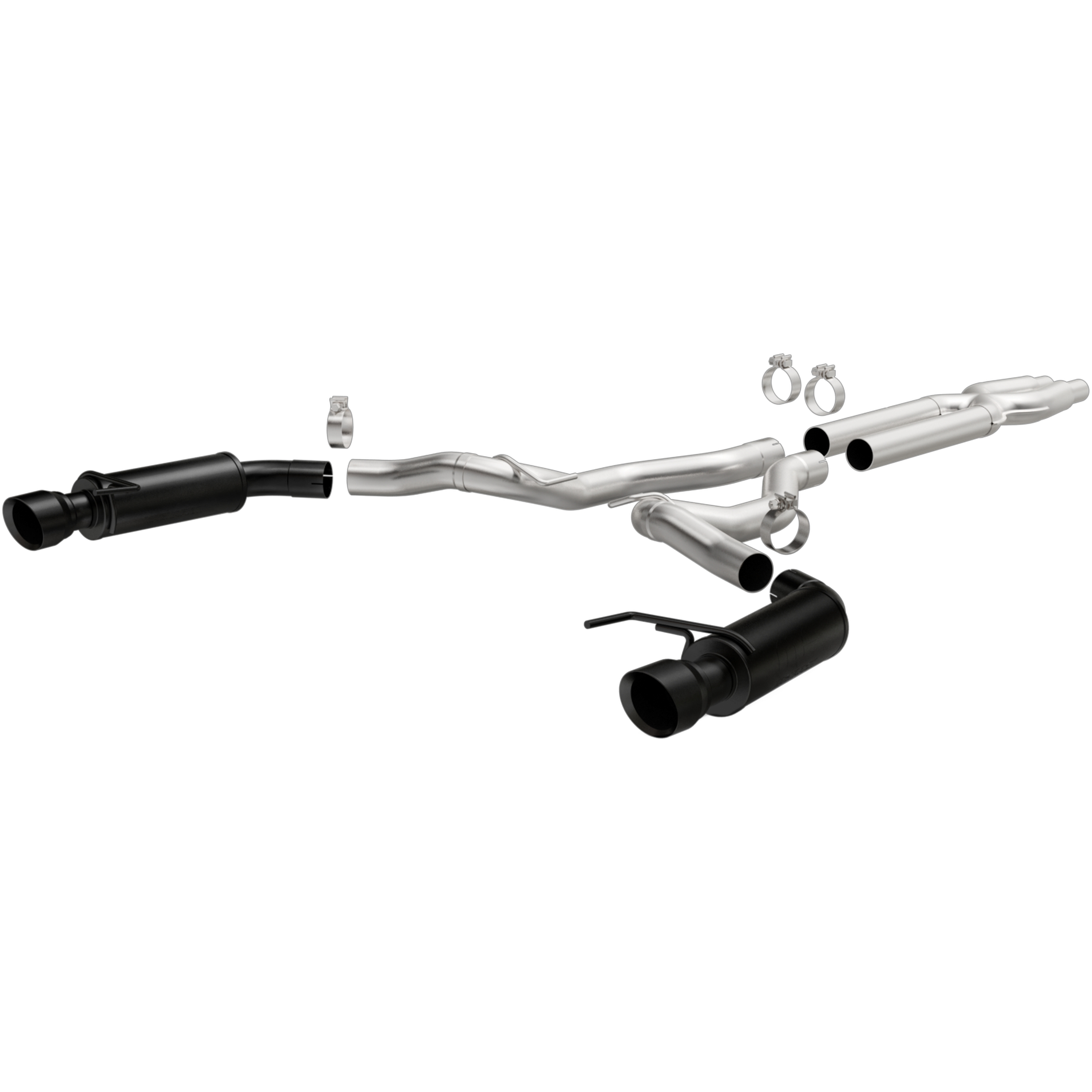2015-2017 Ford Mustang Competition Series Catback Sportavgassystem Magnaflow