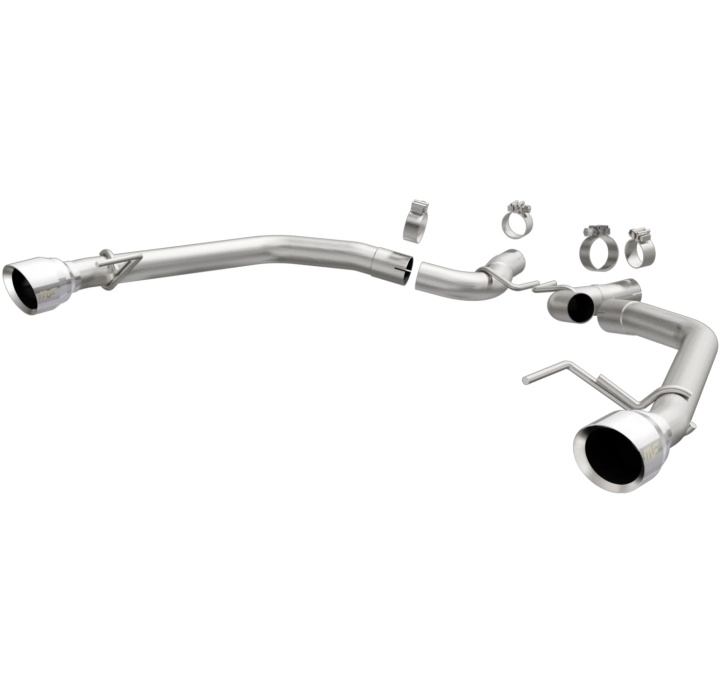 mag19345 Ford Mustang 2.3L/3.7L 2015-2022 Axle-Back / Muffler Delete Avgassystem Magnaflow