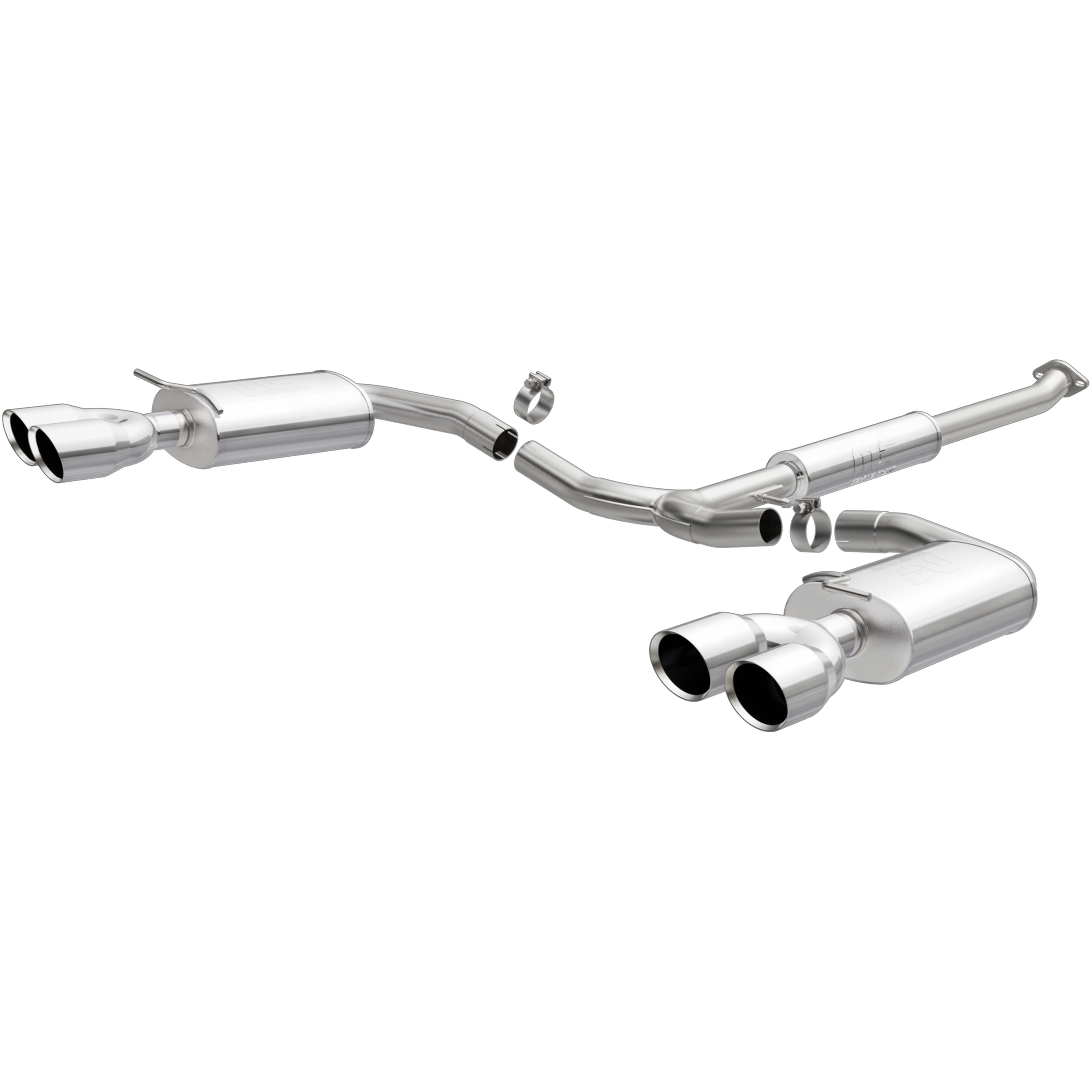 Street Series Catback Sportavgassystem457 Magnaflow