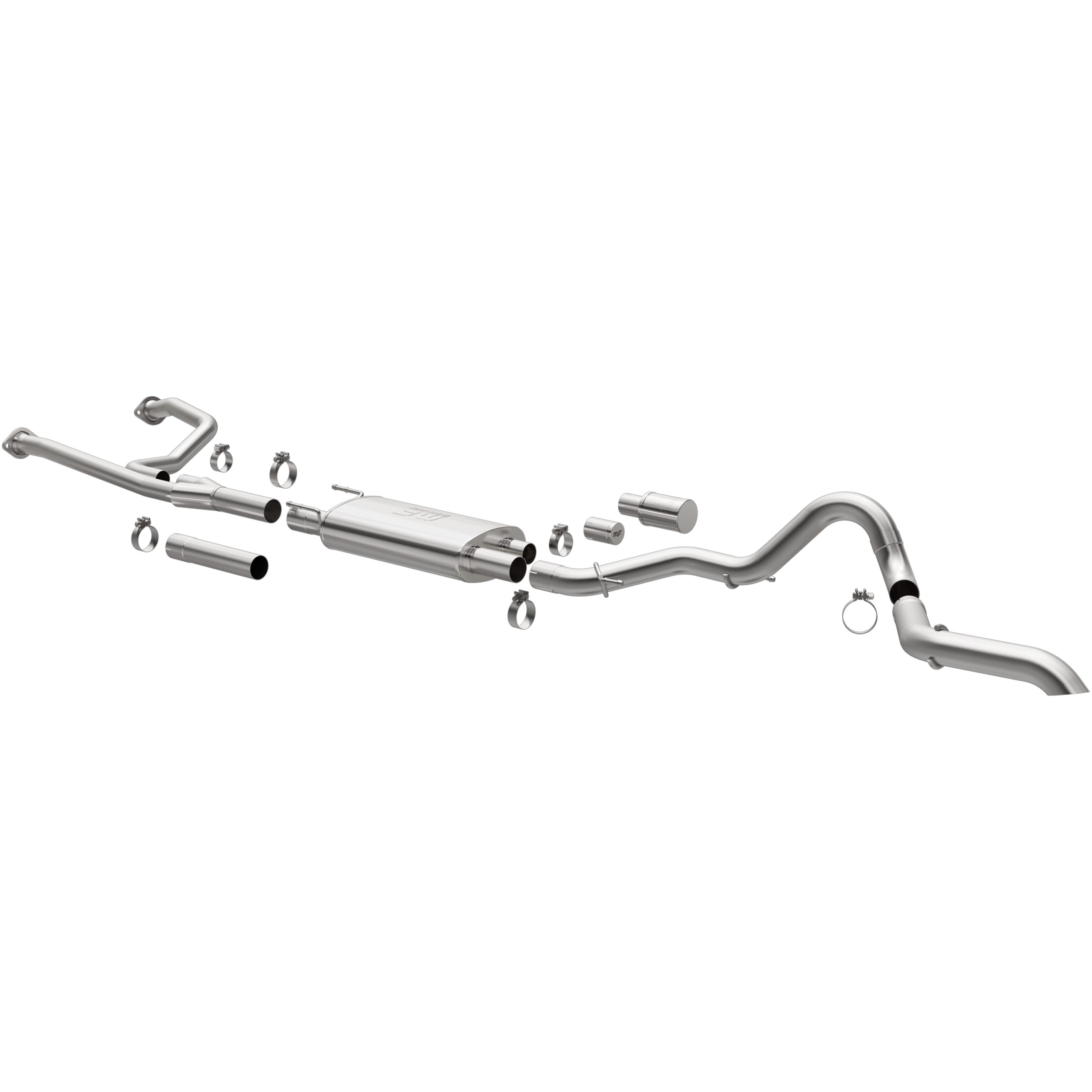 2022-2025 Toyota Tundra Overland Series Catback Sportavgassystem Magna