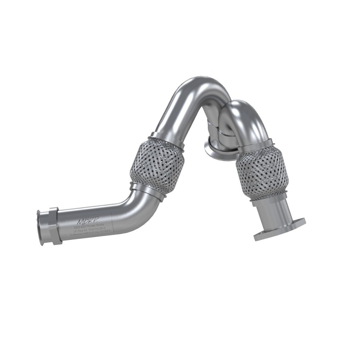 mbrp-FAL2313 6.0L Powerstroke 2003-2007 Pipe Turbo Up Ford Dual AL MBRP