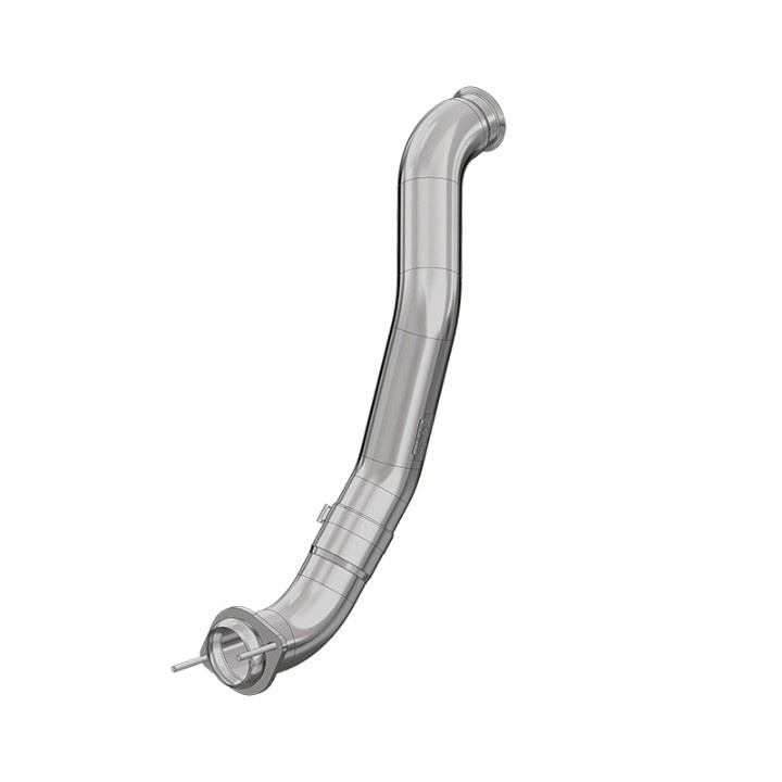 mbrp-FALCA455 6.4L Powerstroke 2008-2010 Turbo Downpipe AL - EO # D-763-1 MBRP