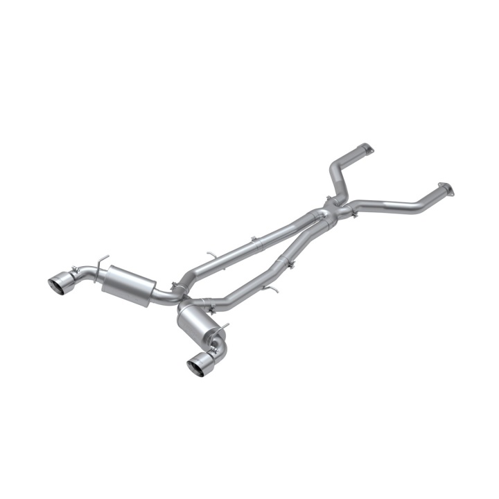 mbrp-S4404304 17-19 Infiniti Q60 3.0L RWD/AWD Catback Dubbla Utblås Bak MBRP