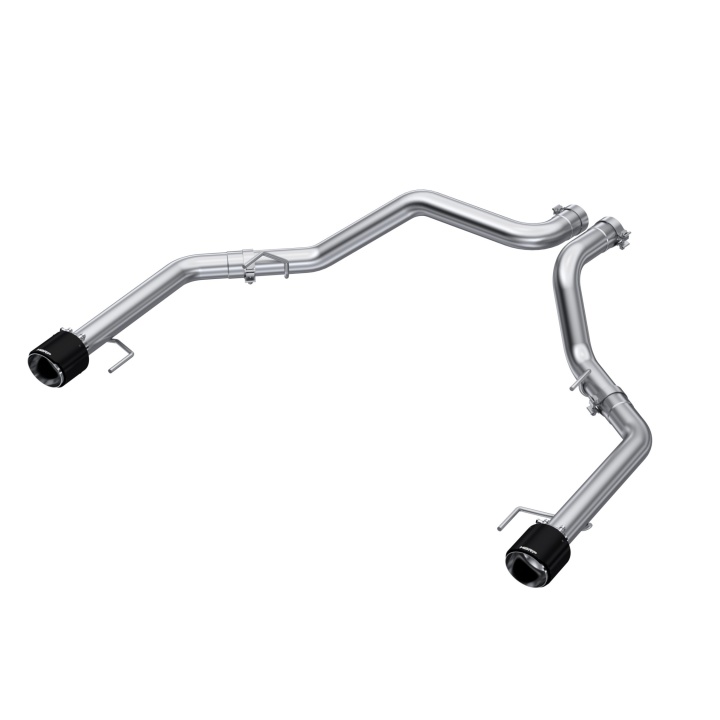 mbrp-S52663CF 2021+ Ford F-150 Raptor Axle-Back Dubbla Utblås Bak T304 MBRP