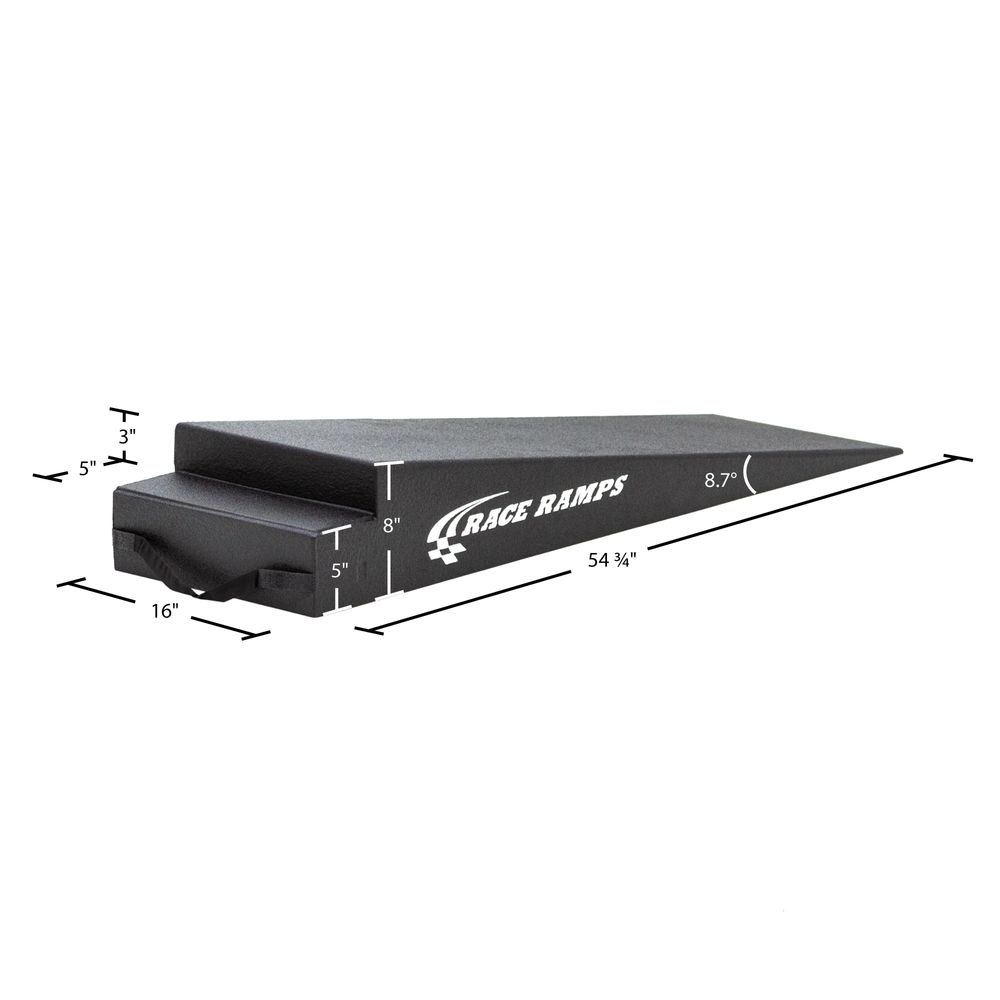 Race Ramps 8tum Höga Biltransport-Ramper - 8.7 Graders Angreppsvinkel i gruppen Universala produkter / Motorsportprodukter / Verktyg & Tillbehör / Ramper & Spännband hos DDESIGN Scandinavia AB (rrpRR-TR-8)