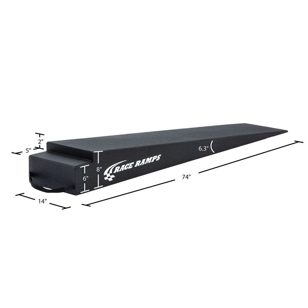 Race Ramps Extra Långa Trailerramper 8 tum - 6,3 Graders Angreppsvinkel i gruppen Universala produkter / Motorsportprodukter / Verktyg & Tillbehör / Ramper & Spännband hos DDESIGN Scandinavia AB (rrpRR-TR-8XL)