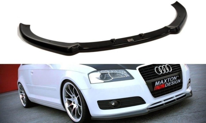 var-AU-A3-2F-FD1T Audi A3 8P Facelift 2008-2013 Frontsplitter Maxton Design 