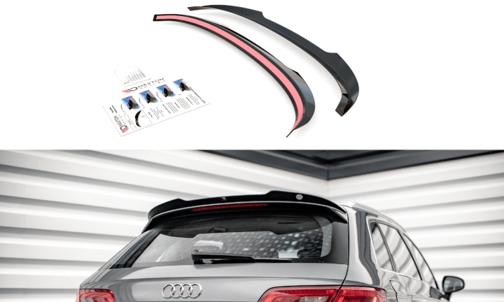 var-AU-A3-8V-CAP1T Audi A3 Sportback 8V 2013-2016 Vingextension V.1 Maxton Design 