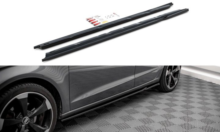 var-AU-A3-8V-SD1T Audi A3 Sportback 8V 2013-2016 Sidoextensions V.1 Maxton Design 