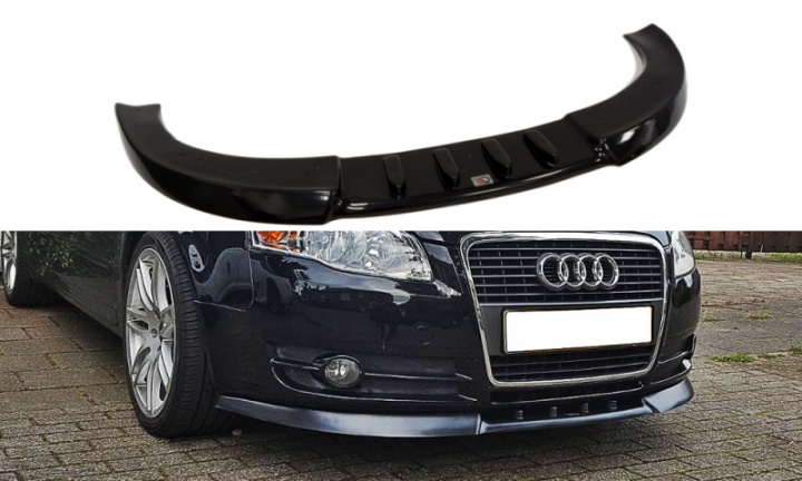 var-AU-A4-B7-FD1 Audi A4 B7 2004-2007 Frontsplitter V.1 Maxton Design 