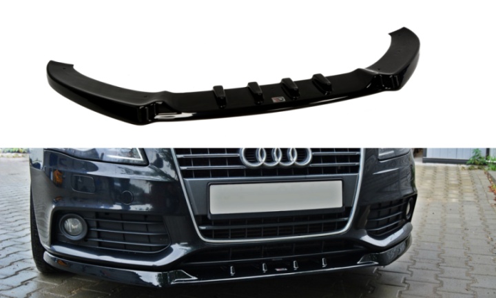 var-AU-A4-B8-FD1 Audi A4 B8 2007-2011 Frontsplitter V.1 Maxton Design 