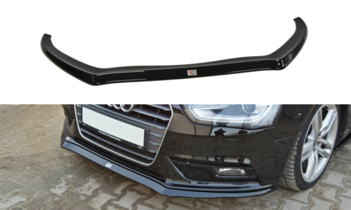 var-AU-A4-B8F-FD2 Audi A4 B8 Facelift 2011-2015 Frontsplitter V.2 Maxton Design 