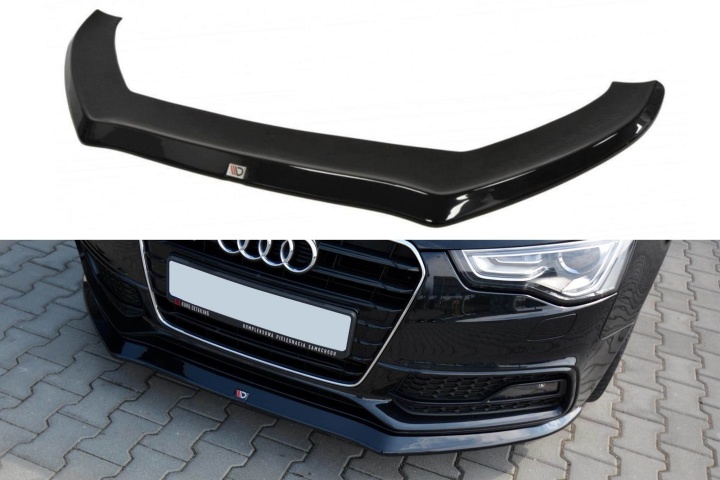 var-AU-A5-1F-SLINE-FD1T Audi S5 / A5 S-line 8T 2011-2016 Frontsplitter V.1 Maxton Design 