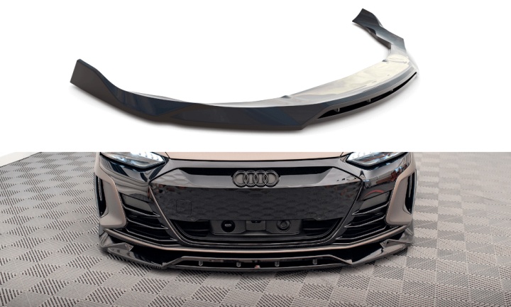 var-AU-ETRON-1-RS-FD2T-FD Audi e-Tron GT / RS GT 2021+ Frontsplitter V.2 Maxton Design 